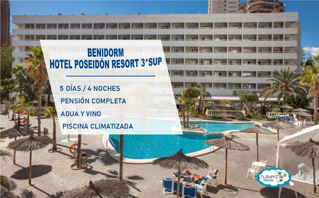 Semana VIP Benidorm Hotel Poseidon Resort 3* 