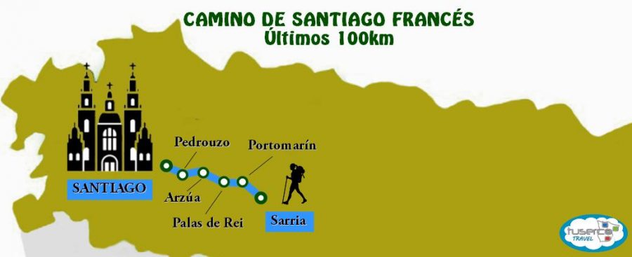 Camino de Santiago Francés últimos 100km