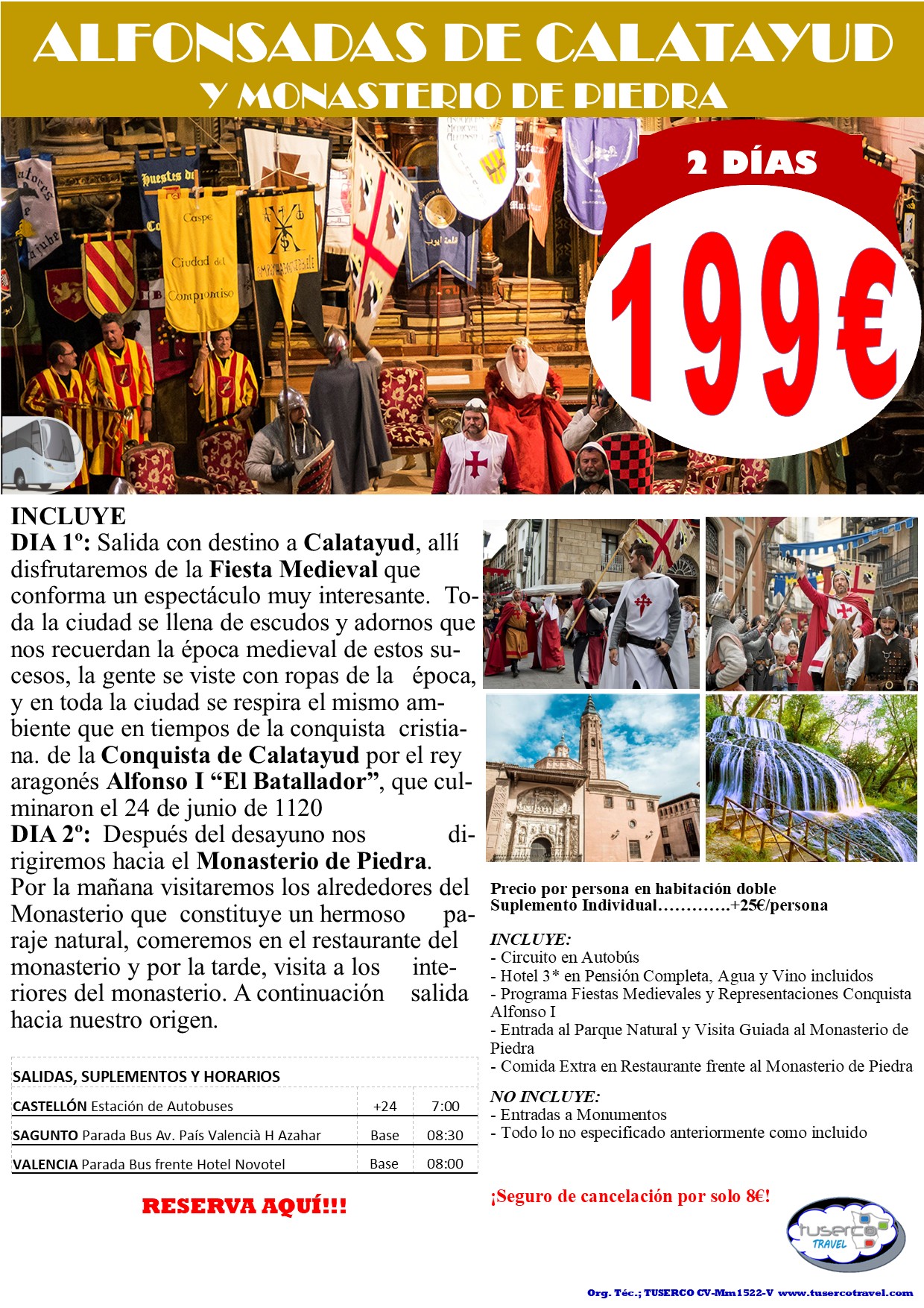 Cartel de Fiestas Alfonsadas Calatayud