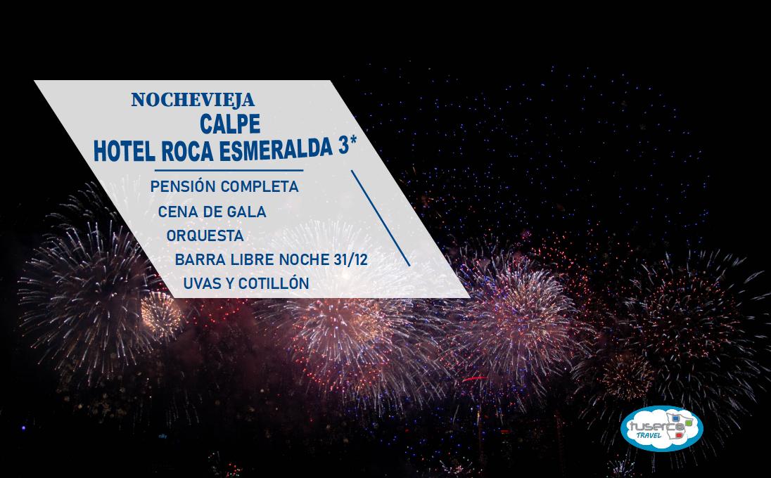 Oferta Nochevieja Calpe Hotel Roca Esmeralda 3*