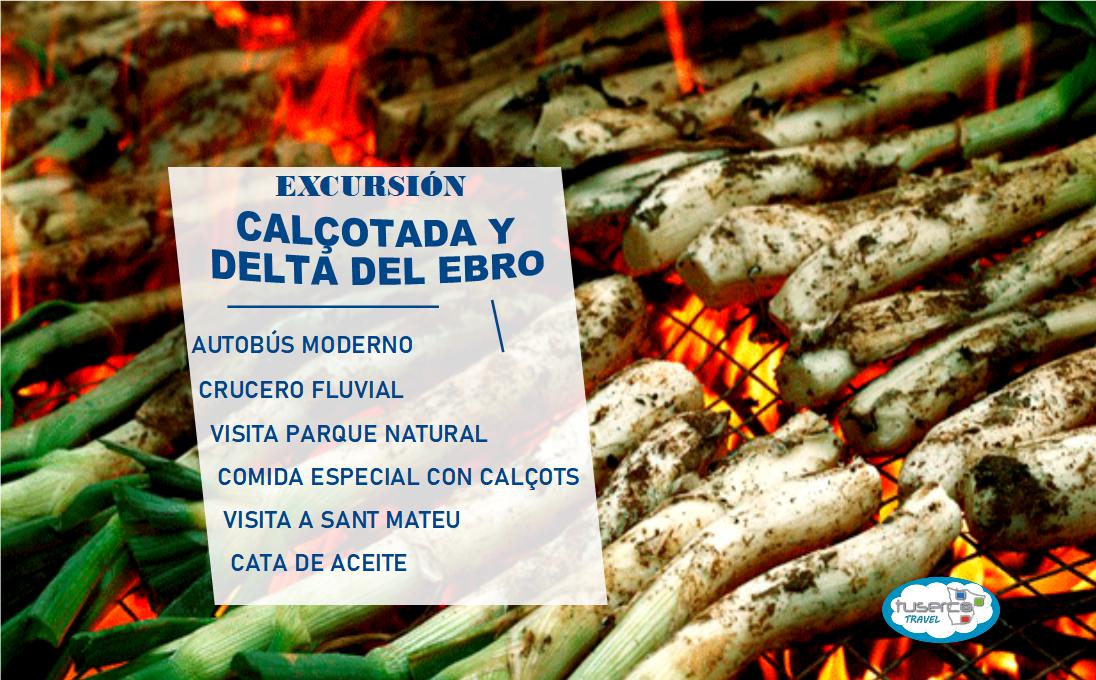 Excursión Calçotada y Delta del Ebro