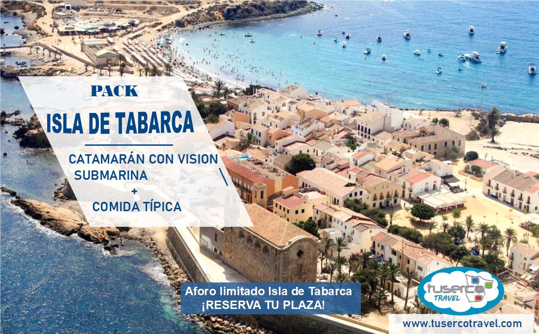 Isla de Tabarca Pack Catamarán + Comida Típica Restaurante
