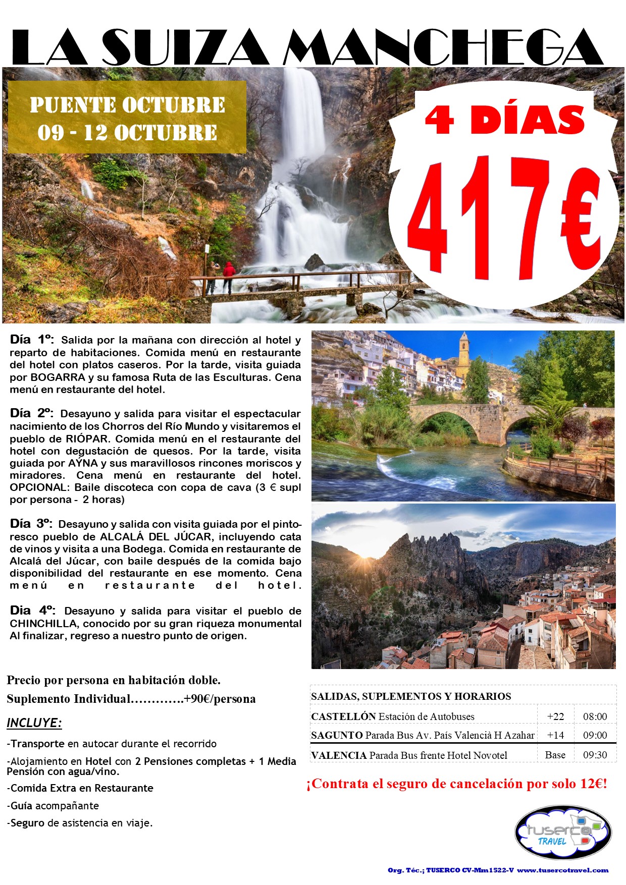 Cartel de La Suiza Manchega