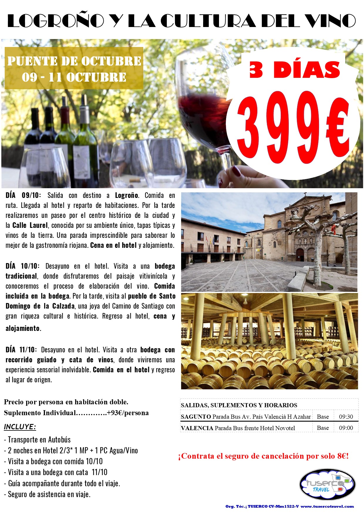 Cartel de Logroño y la cultura del vino
