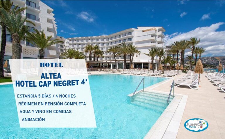 Oferta Hotel Cap Negret 4* Altea – Alicante