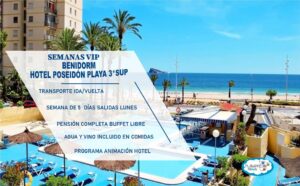 Semana VIP Benidorm Hotel Poseidon Playa 3*