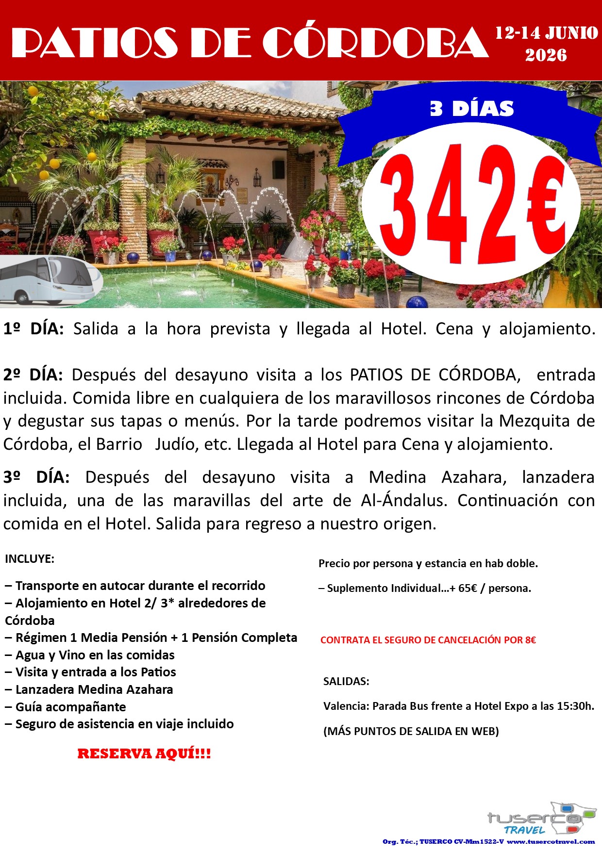 Cartel de Patios de Córdoba