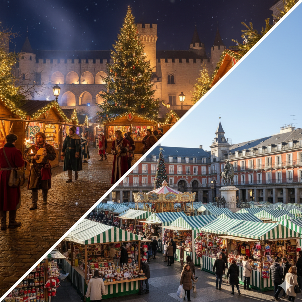 Puy de Fou Navidad y Madrid Mercadillos Navideños