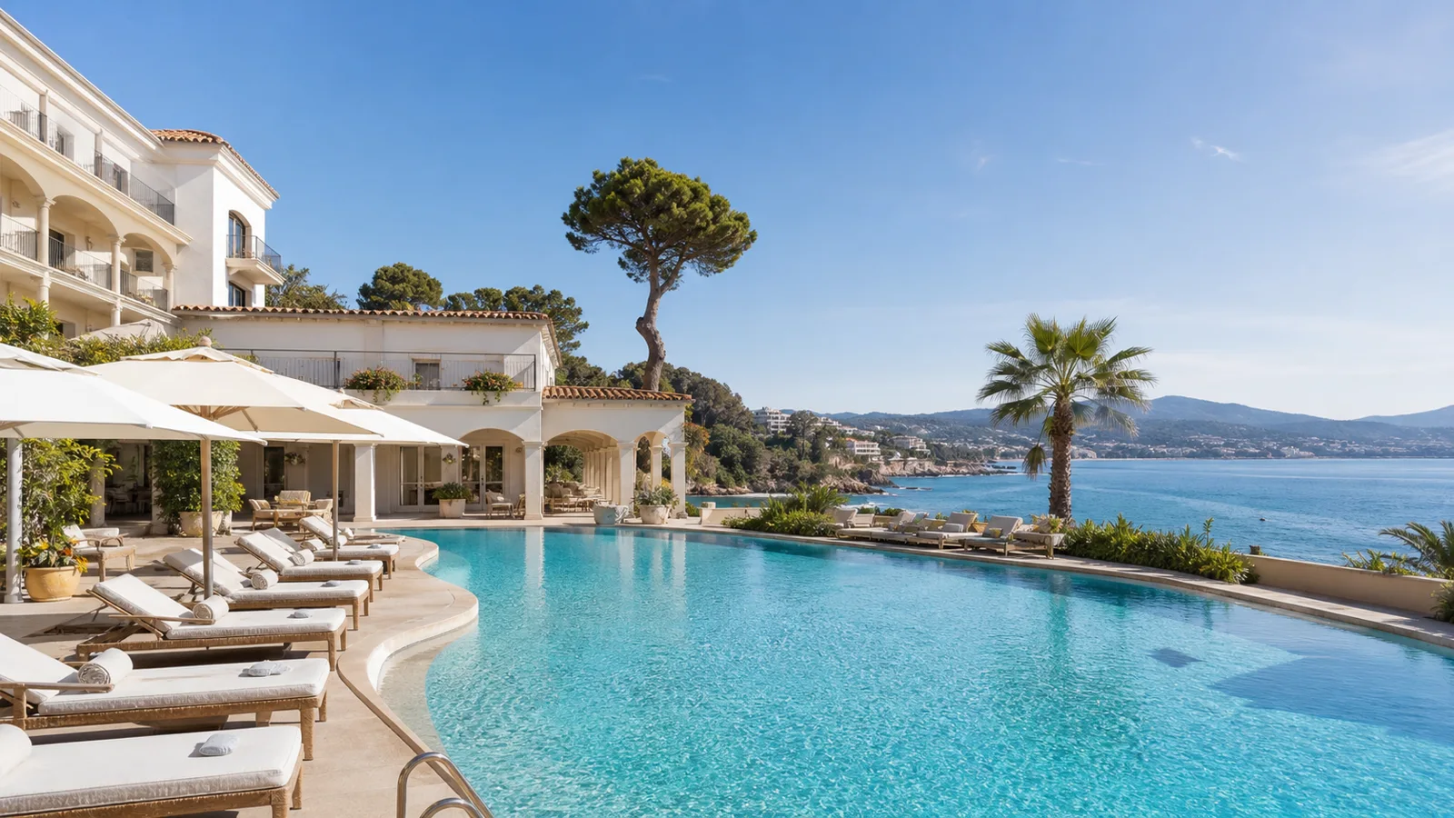 Hotel vacacional junto al Mediterráneo en España