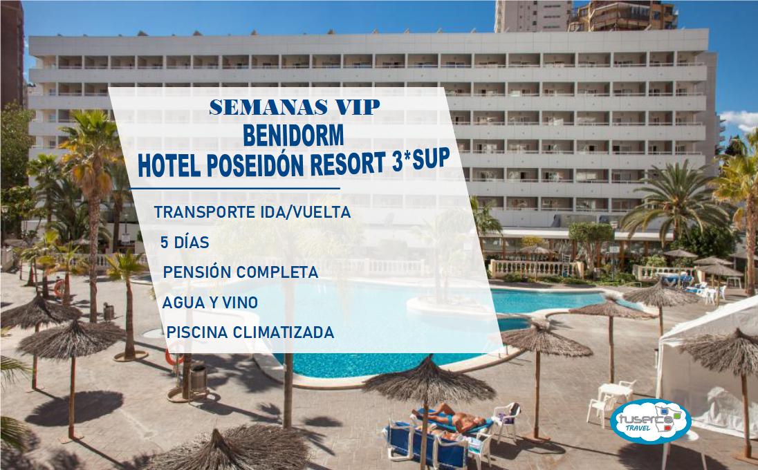 Oferta Hotel Poseidon Playa 3* Benidorm