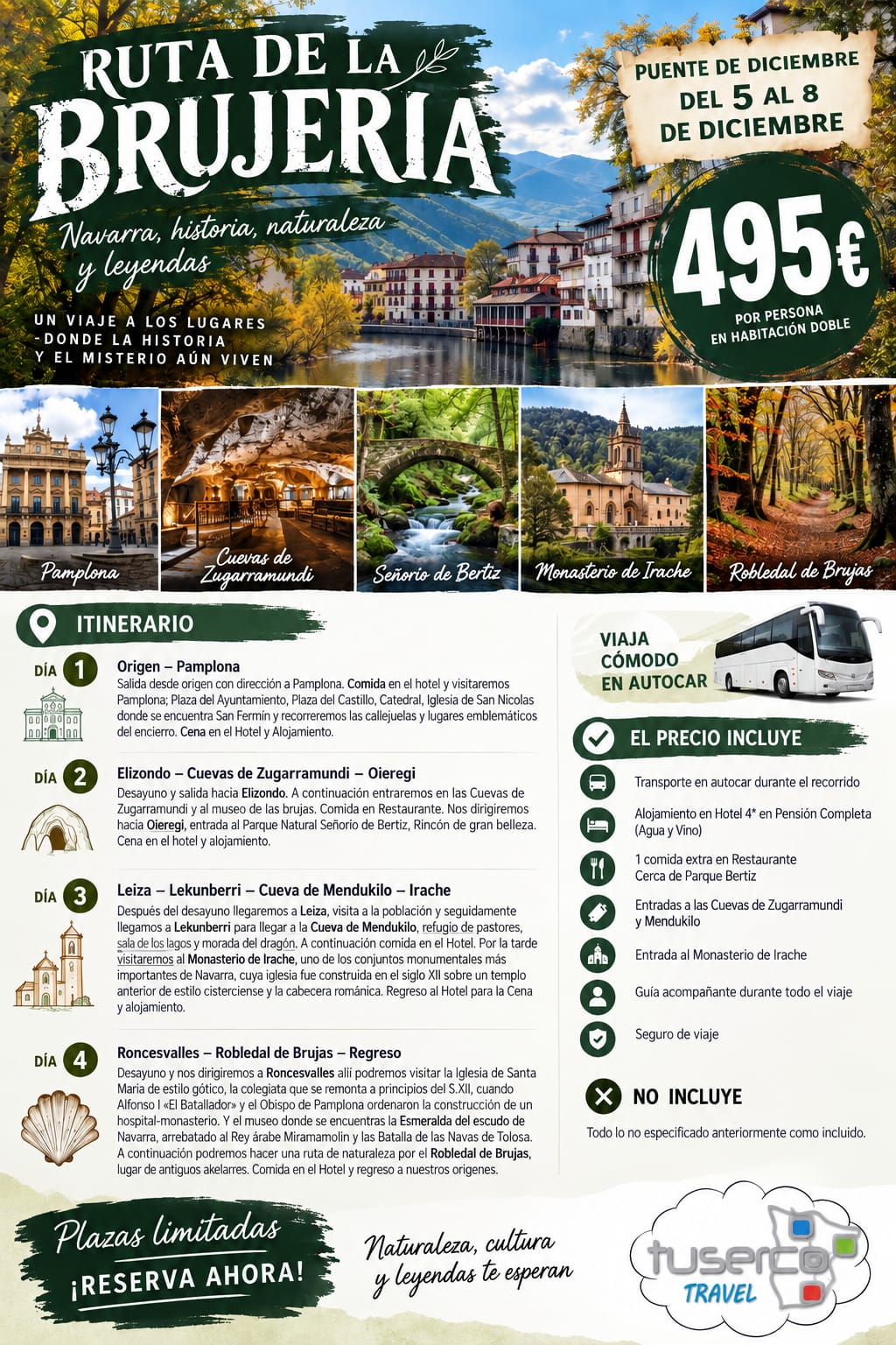 Cartel de Ruta de la Brujeria y Valle del Batzan